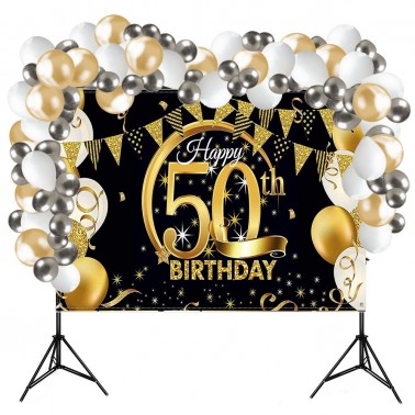 50' Compleanno - KIT FONDALE